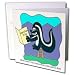 Londons Times Funny Animals Cartoons - Skunk Reads Roberts Rules Of Odor - Greeting Cards-6 Greeting Cards with envelopes