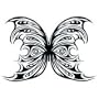 Butterfly 10 Temporary Tattoo 2.5x3.5