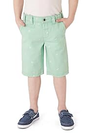 Autograph Pure Cotton Adjustable Waist Embroidered Shorts