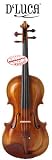 D'Luca Meister Series Rounded Violin Full Size with Double Purfling DL-2500RD