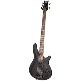 Schecter Damien-5 5-String Electric Bass (Satin Black)