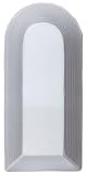 2433 Outdoor Lighting Wall Lamp in White & Frost