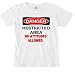 

DANGER NO ATTITUDE ALLOWED RED Women's Cut T-Shirt
