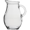 Brand new glass water/juice jug 1.0 litre, 1.8 pint.