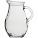 Brand new glass water/juice jug 1.0 litre, 1.8 pint.