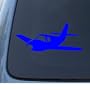 AIRPLANE - Pilot Wings - Car, Truck, Notebook, Vinyl Decal Sticker #1001 | Vinyl Color: Blue