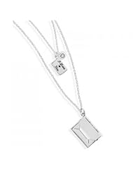 MMA Silver - 23 inch and 26 inch Necklace with Love Letter Charms