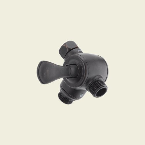 Delta Faucet U4929-RB-PK Universal Showering Components 3-Way Shower Arm Diverter for Handshower, Venetian Bronze