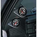 Auto Meter Pillar Gauge Pods Gauge Pod, Dual 2 1 16 in., Black ABS, Dodge, Ram... by Auto Meter