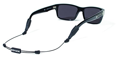Croakies ARC Endless Adjustable Eyewear Retainer, Body Glove, XL/XXL Terra Ends, Black
