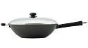 Helen Chen's Asian Kitchen Excalibur Nonstick 14-Inch Lidded Wok