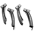 AquaticLife Aquarium Frame Mounts for T5 HO Fixtures - 4 pk