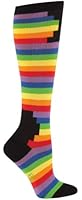 Sock It To Me Rainbow Stripe Knee High Socks