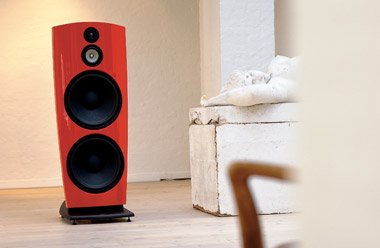 Jamo Referenzlautsprecher R 909 High Gloss Red