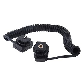 Dedicated TTL Flash Extension Cord (Black) + Worldwide free shiping