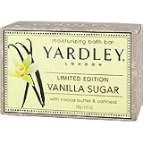 Limited Edition Vanilla Sugar - Moisturizing Bath Bar, 4.25 oz,(Yardley London)