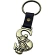 Mickey Mouse Letter S Brass Key Chain