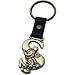 Mickey Mouse Letter S Brass Key Chain
