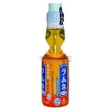 Ramune Japanese Soft Drink Orange Flavor