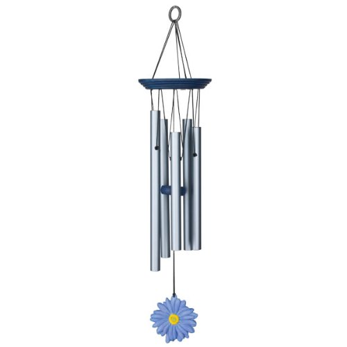 Woodstock Flower Chimes Windchime, Ashley, 21-Inch Long Woodstock Flower Chimes Windchime, Ashley, 21-Inch Long