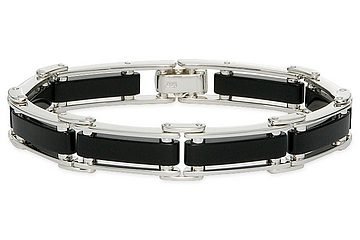 Childrens Toyshop  Jewelry : Black Onyx and Sterling Silver Bracelet