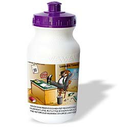 Londons Times Funny Music Cartoons Muskrat Divorce Attorney Water Bottles Londons Times Funny Music Cartoons - Muskrat Divorce Attorney - Water Bottles