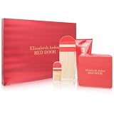 Red Door by Elizabeth Arden for Women 4 Piece Set Includes: 3.3 oz Eau de Toilette Spray + 0.33 oz Eau de Toilette Spray + 5.0 oz Perfumed Body Lotion + 2.6 oz Perfumed Body Powder