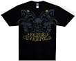 AVENGED SEVENFOLD - Snake Eyes - Black 30/1 Singles Cotton Slimfit T-shirt