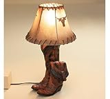Cowboy Boots Table Desk Lamp Light Western Home Decor
