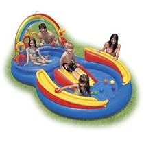 Intex 117" x 76" x 53" Rainbow Ring Play Center