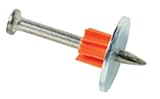 IMAGE OF Ramset Powder Fastening Systems 1524SDP 3-Inch Washered Pins, 100 Pack