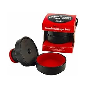 Elizabeth Karmel's Grill Friends Silicone-Coated Burger Press, 3 4-Pound Capacity by Grill Friends