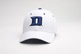 Duke Blue Devils D White ZH Flex Fit Hat