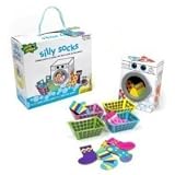 Pressman Chimp and Zee Silly Socks Game ~ Pressman Toys