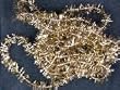 Dollhouse Miniature Gold Garland for Decoration