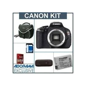 Canon EOS Rebel T3i Digital SLR Camera Body Kit - with 8GB SD Memory Card, Slinger Camera Bag,Spare LP-E8 Lithium-Ion Rehargeable Battery, USB 2.0 SD Card Reader - & FREE: Red Giant Adorama Production Bundle for PC/Mac a $599.00 Retail Value