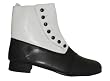 Mens Spectator Shoes in Black and White - Mens Small