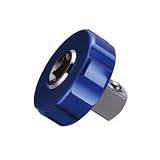 DEEN 1/4sq→3/8sq変換ラチェットスピンナーアダプター ブルー