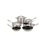 Green Gourmet Stainless Steel 10 piece Cookware Set