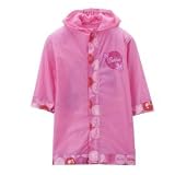 Disney Barbie Girl's Pink Rain Slicker Size Small 2/3, Medium 4/5 and Large 6/7