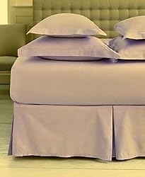 Martha Stewart Collection "360 Thread Count" Solid Bedskirt, Twin Coffee