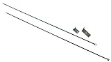 Review UniFlame  / Fireplace Curtain Rod Kit 32in. To 58in. Long