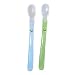 green sprouts 2 Pack Silicone Feeding Spoon, Boy