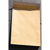 50 FALTENTASCHEN VERSANDTASCHEN 250 X 353 X 40 MM B4 + 1Glasbeutelvon "Fa.ARS"