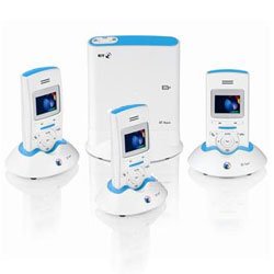 BT AQUA TRIO WHITE & BLUE