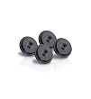 Oehlbach  55148 Rondelles pour Spike Pack de 4 Noir