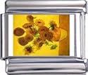 Italian Charms Module "Sonnenblumen" von Vincent van Gogh
 modul by Kult-Schmuck!