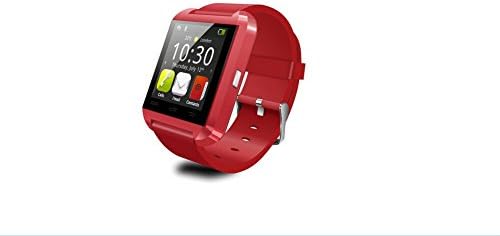 2014 Luxury Bluetooth Smart Watch Wrist Wrap Watch Phone for IOS Apple iphone 4/4S/5/5C/5S Android Samsung S2/S3/S4/Note 2/Note 3 HTC Nokia Red