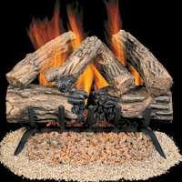 Comfort Flame BFLT24 Mendocino Oak Vented Logs, 24-Inch