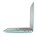 iXCC MacBook Air 13-inch Case, Smooth Finish Soft-Touch Plastic Hard Shell Case [2 in 1] with Keyboard Cover [ Models: A1466 / A1369 ] - Turquoise
